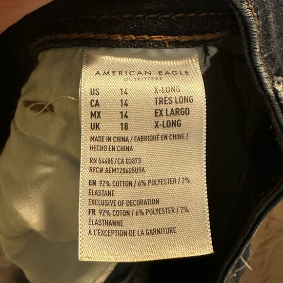American Eagle Skinny Kickboot Jeans - Picture 2 of 2